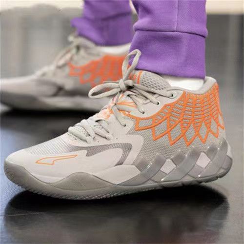 Giày Bóng Rổ Pumala Merlo Bauer Ba-Ball Generation Mandarin Mandarin MB.01 Kuzma Chống Mòn Dành Cho Nam Giới