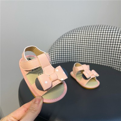 Sandal Thắt Nơ Dễ Thương Cho Bé Gái