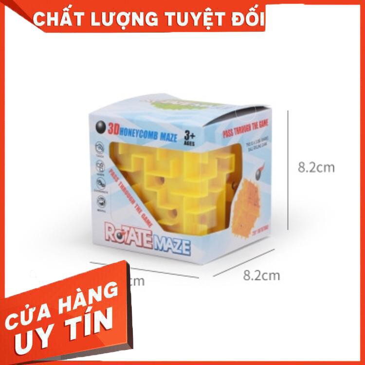 Combo 2 Mê cung 3D ba chiều trẻ em 8cm - Trò chơi trí tuệ mê cung thông minh cho trẻ em Bán chạy FREESHIP