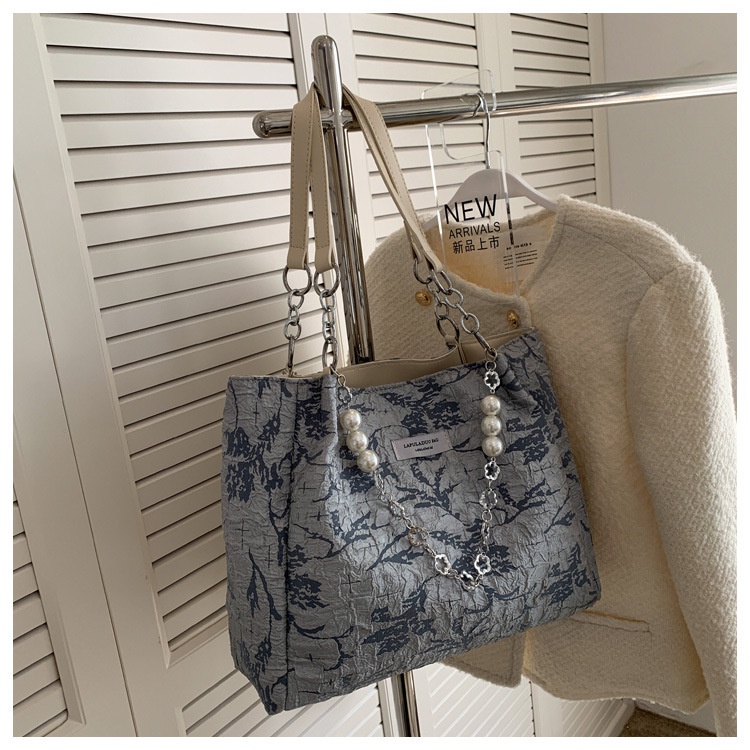 Túi tote công sở vải dập nổi