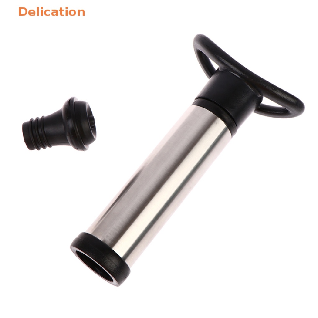 1 Bộ Dụng Cụ Bơm Hút Chân Không Bằng Thép Không Gỉ Cho Chai Rượu Vang