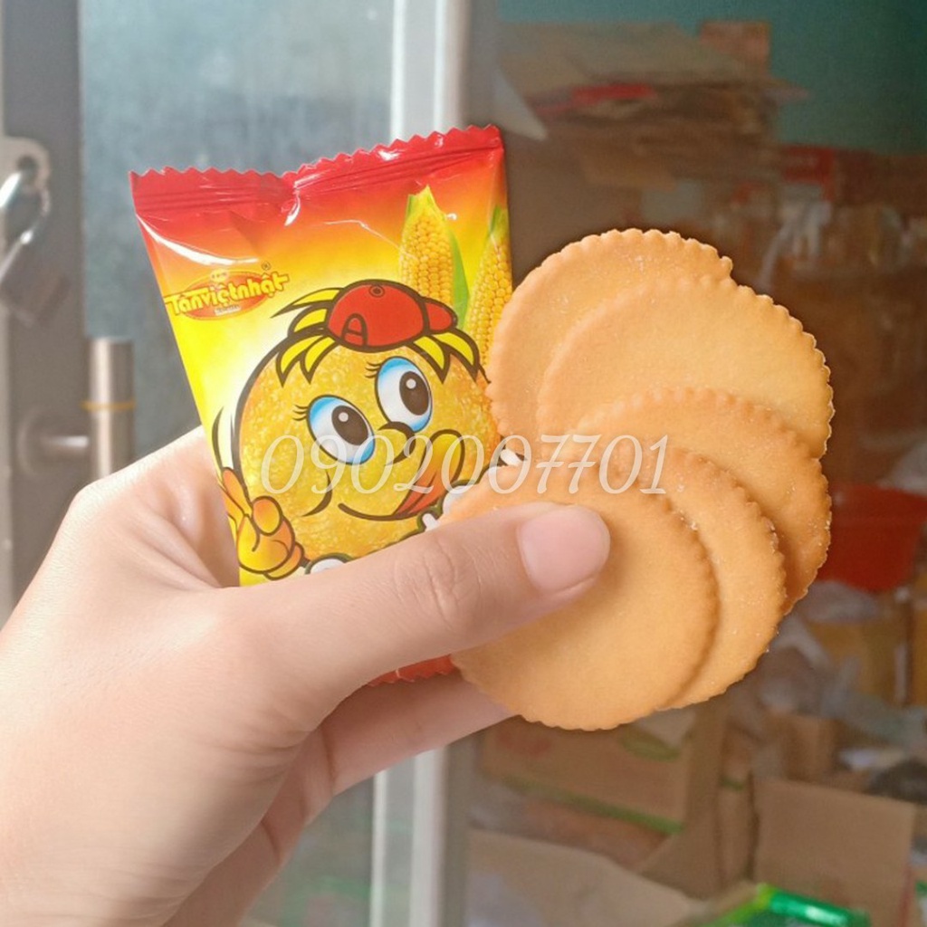Bánh Quy Bắp Swetcor Tân Việt Nhật 100g/250g/500g/1kg/4 Kg