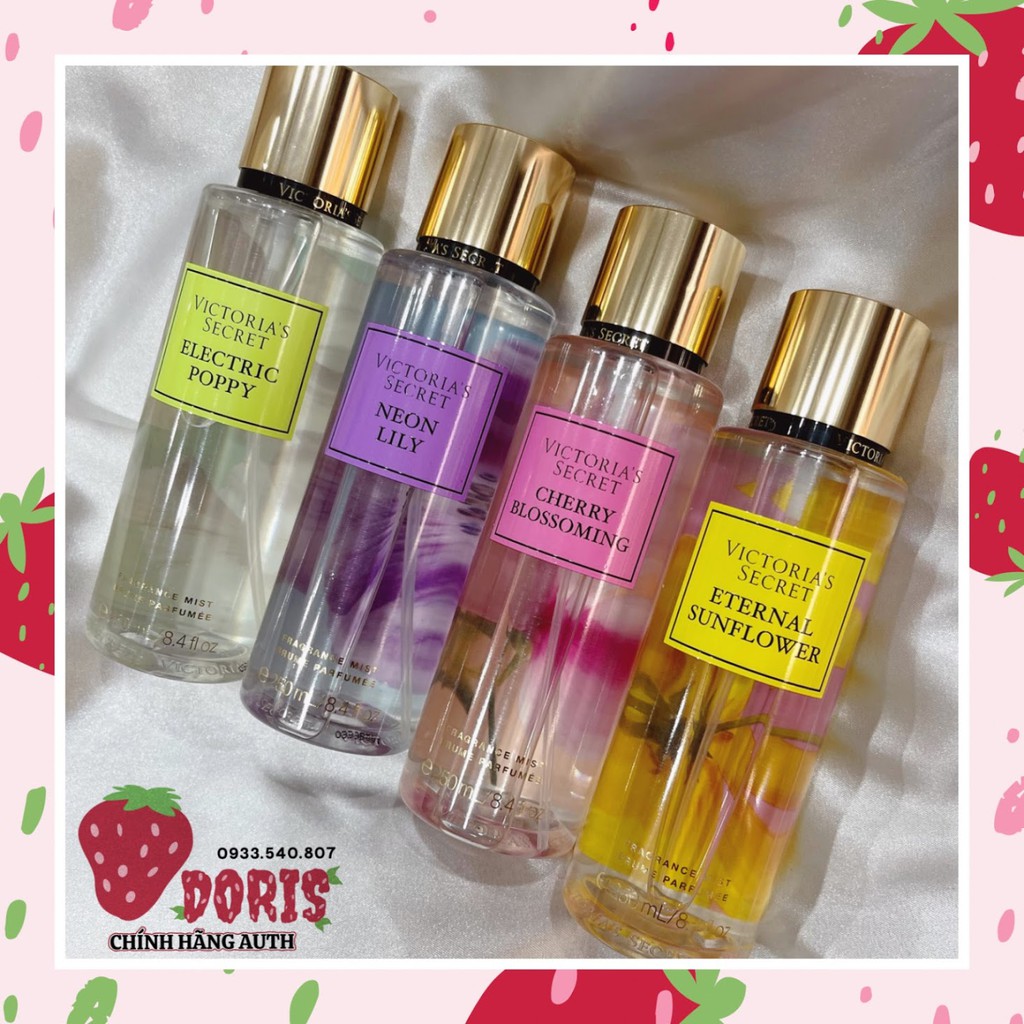 Neon LiLy - Electric Poppy - Cherry Blossoming - Eternal Sunflower Xịt Toàn Thân