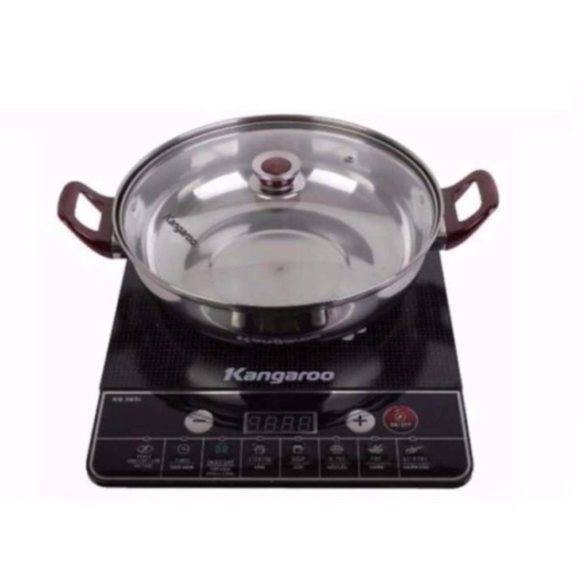 Bếp điện từ đơn Kangaroo kg356h tặng kèm bát lẩu