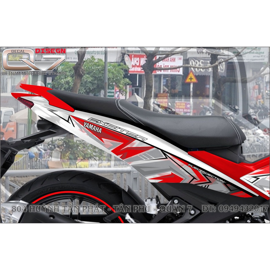 TEM RỜI EXCITER 150 TRANG ĐỎ