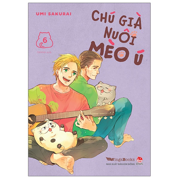 Truyện tranh Chú già nuôi mèo ú - Tập 6 - Wings Books - NXB Kim Đồng