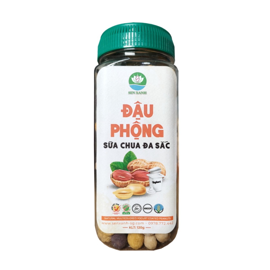 [SenXanh Emart]  Đậu Phộng Sữa Chua đa sắc (260g) - đặc sản Long An