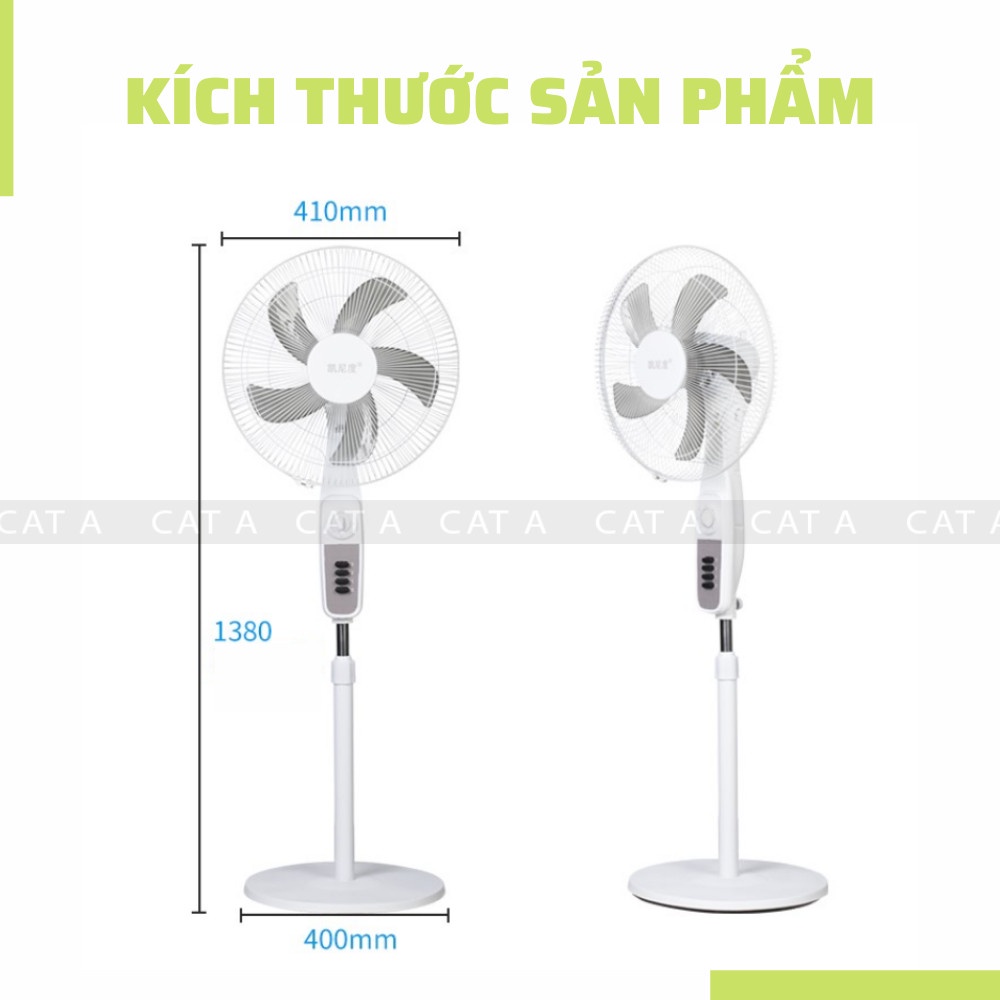 Quạt Tích Điện Năng Lượng Mặt Trời S888- Siêu Mát, Tiết Kiệm Điện, Không Gây Ồn