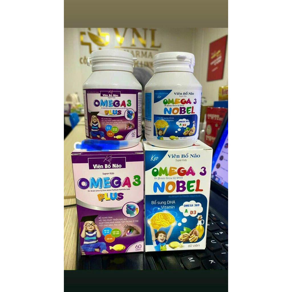 Kẹo bổ não trẻ em hình cá omega 3  bổ sung DHA giúp phát triển não bộ, tập trung học tập