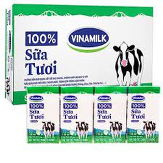 Sữa Tươi Vinamilk Có Đường/ Ít Đường vỉ 4 hộpx 110ml