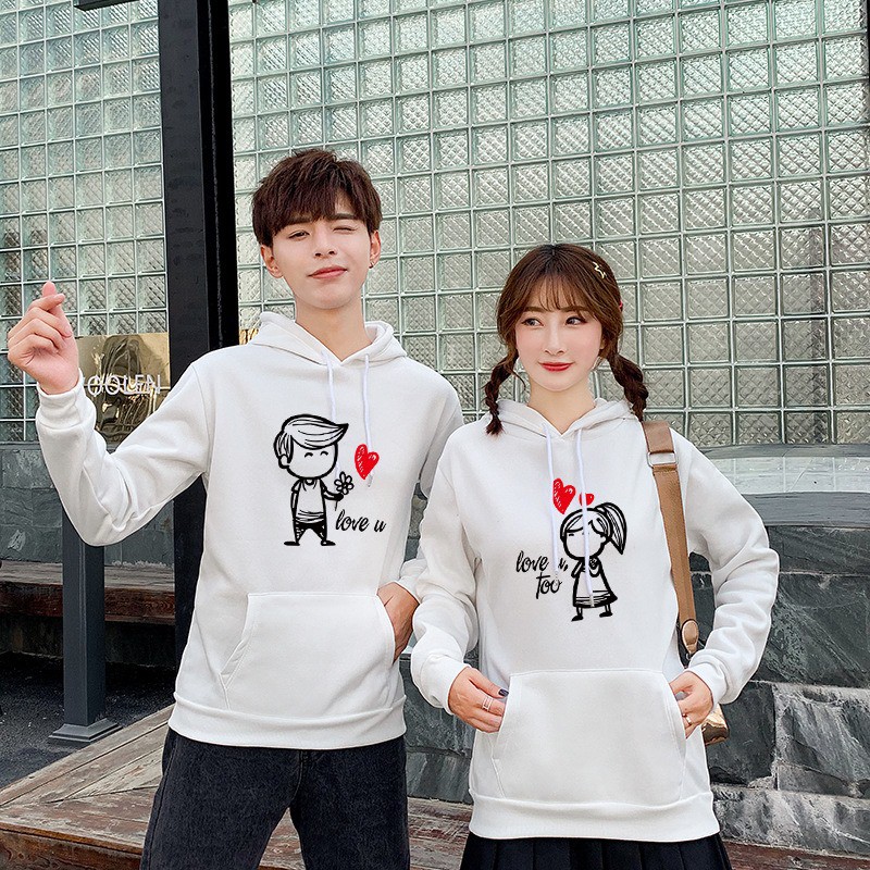 Áo Hoodie Đôi Nam Nữ 💖𝑭𝒓𝒆𝒆𝑺𝒉𝒊𝒑💖 Áo cặp nỉ bông cao cấp