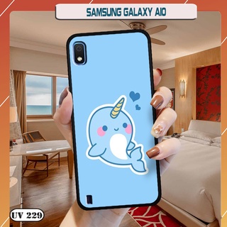 Ốp lưng nhám in hình 3D Samsung Galaxy A10