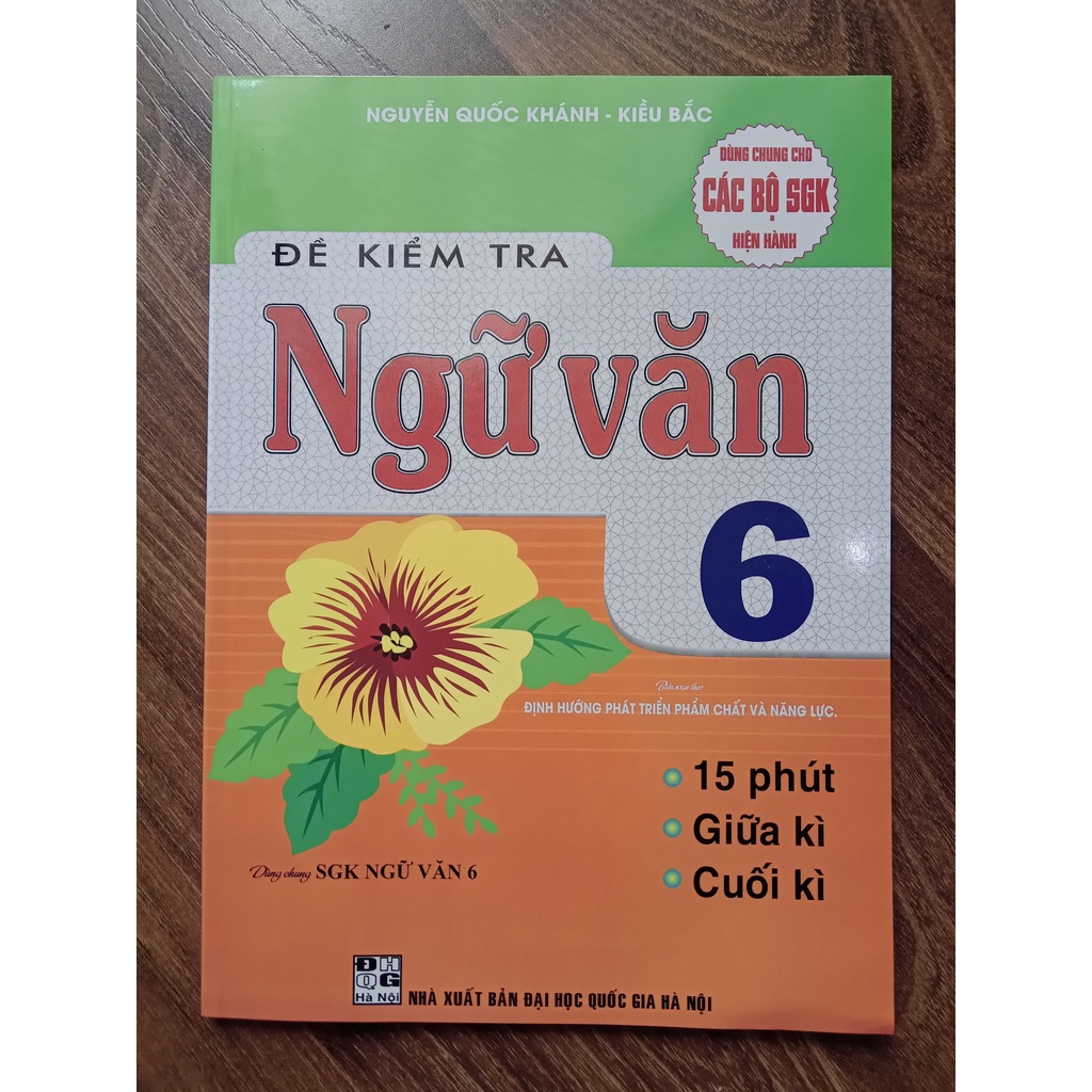 Sách - Đề kiểm tra ngữ văn 6
