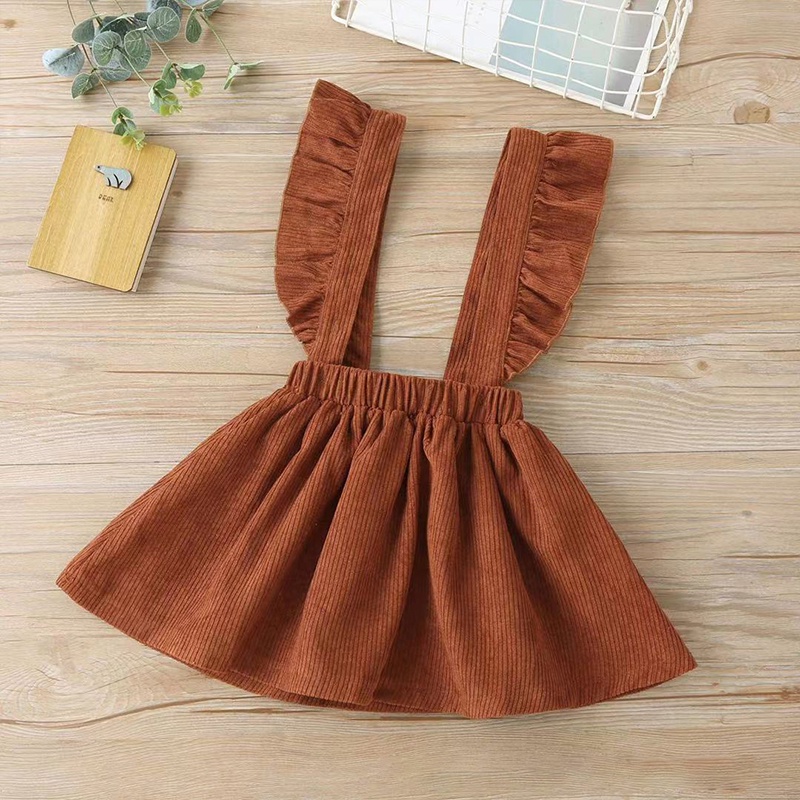 Set Áo Và Chân Váy Caro Thời Trang Cho Bé Gái