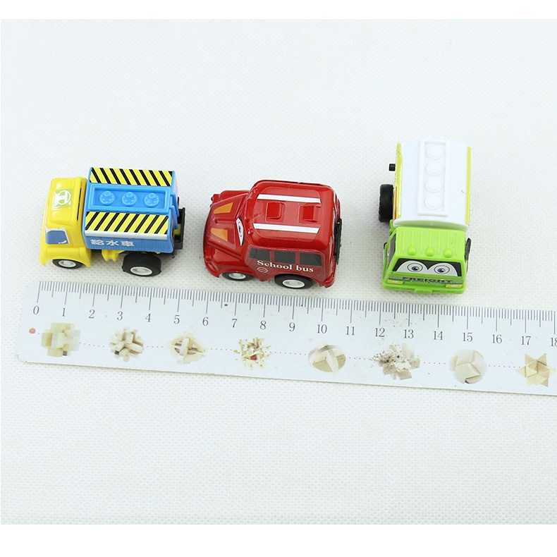 Combo 6 ô tô đồ chơi dây cót cực kì dễ thương cho bé