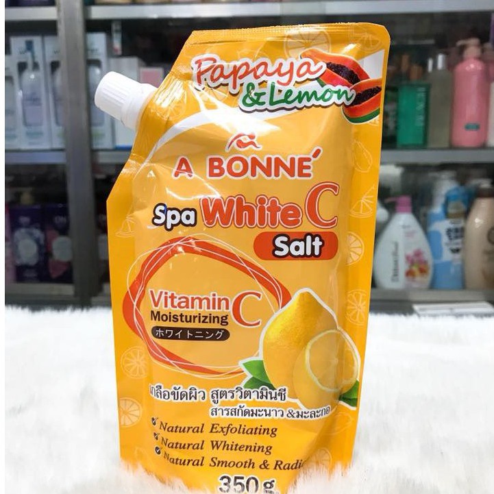 Muối Tắm Sữa Bò / Muối Tắm Tẩy Tế Bào Chết A Bonne Spa Milk Salt Thái Lan 350gr