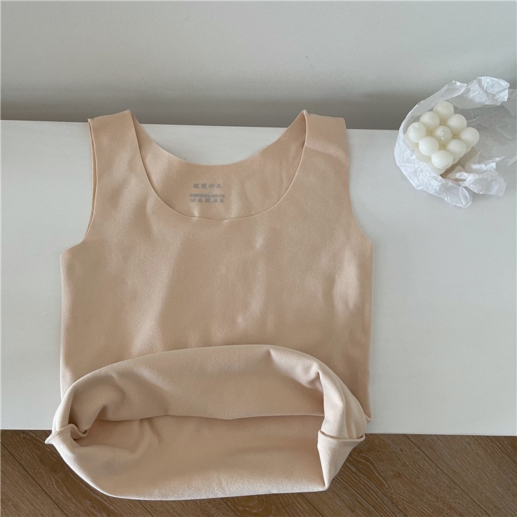 NUZIRO  Áo 3 lỗ trơn ấm áp cho nữ