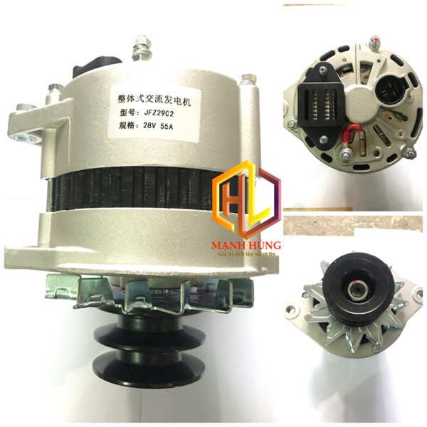 Máy Phát 24V-2R-55A-JFZ2902 hoàng huy Tiết Chế trong phụ tùng máy phát ô tô phụ tùng ô tô phụ tùng Hùng Lỳ