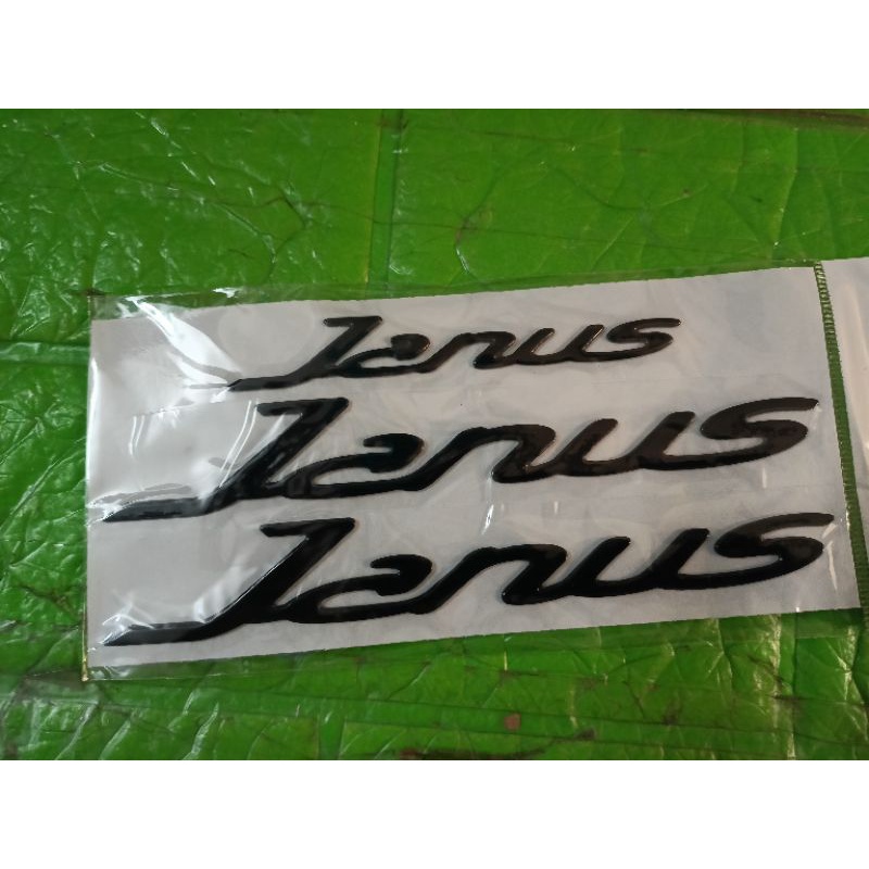 Bộ tem yamaha Janus màu đen bóng new