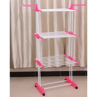 Giàn phơi quần áo 3 tầng kiểu Hàn Quốc giá rẻ