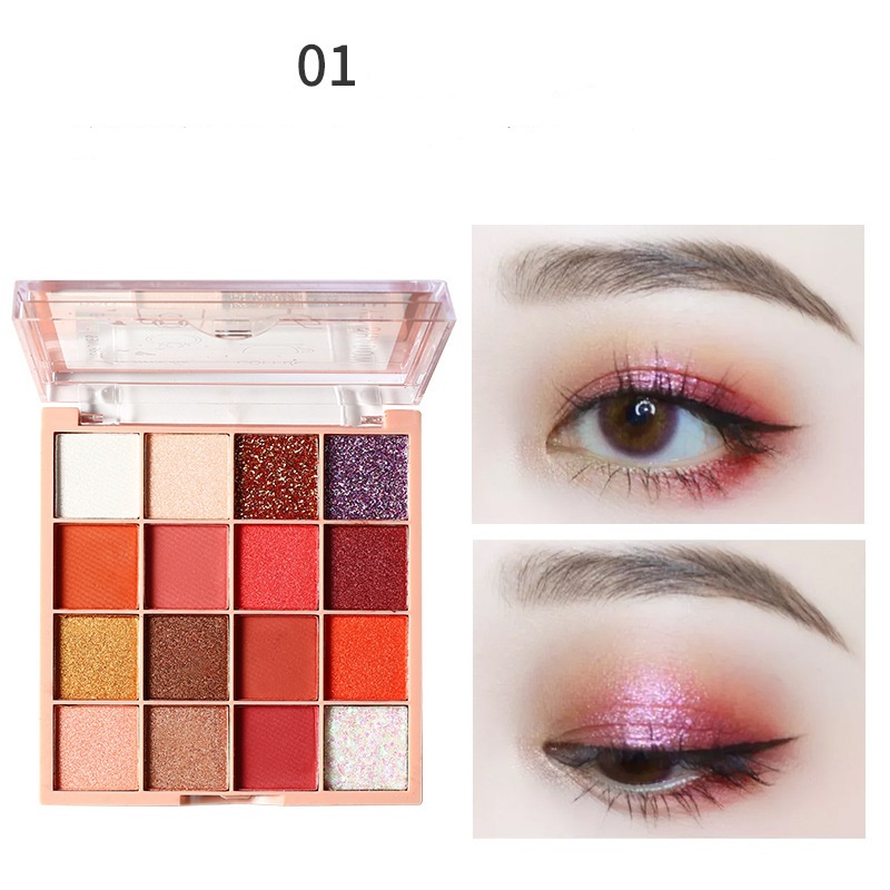 Phấn mắt Lameila nội địa trung 9 màu sắc chống nước chống mồ hôi cao cấp ThuleeShop