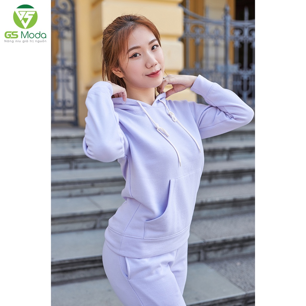 Bộ hoodie nỉ nữ GS Moda, áo hoodie phối quần jogger thời trang, 5 màu, đủ size  2110001L | BigBuy360 - bigbuy360.vn