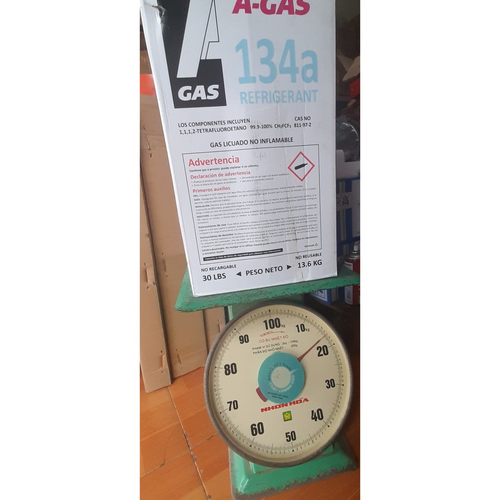 GAS ĐIỀU HÒA Ô TÔ AGAS R134A