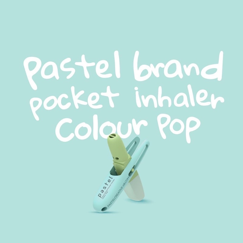 Ống hít mũi BamBam GOT7 Pastel Inhaler phiên bản giới hạn mùi dầu thảo dược cực thơm