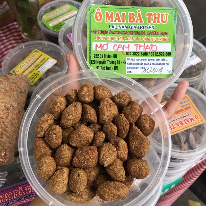 Ô mai mơ cam thảo Bà Thu