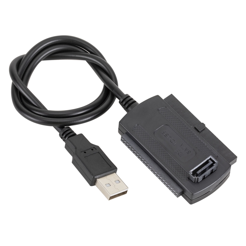 Bộ Chuyển Đổi Ổ Đĩa Cứng Usb Sang Ide / Sata Kèm Dây Cáp Nguồn Tiện Dụng