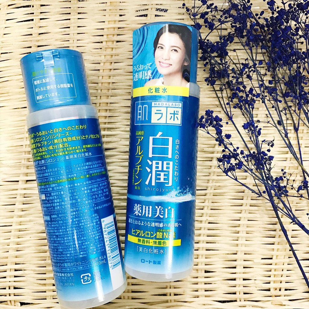 Nước Hoa Hồng Lotion Hada Labo Xanh Sọc Xanh  Dưỡng Sáng Cho Da Hỗn Hợp