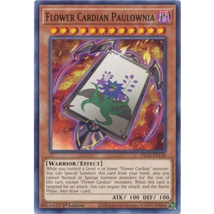 Thẻ bài Yugioh - TCG - Flower Cardian Paulownia / DLCS-EN130'