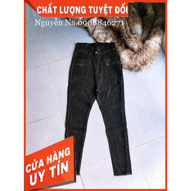 QUẦN JEANS DÁNG ÔM ĐÁY SIÊU CAO TRÊN RỐN- hình thật shop chụp | BigBuy360 - bigbuy360.vn