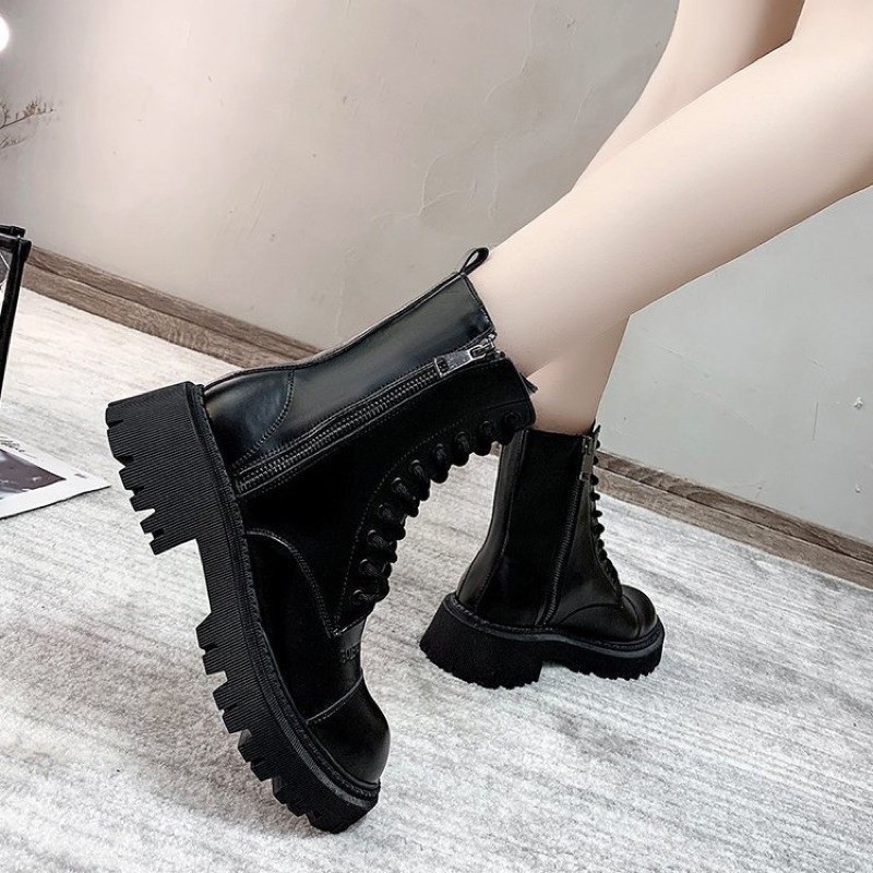 Boots Ulzzang cổ cao 17cm siêu hót dành cho năm 2020 | BigBuy360 - bigbuy360.vn