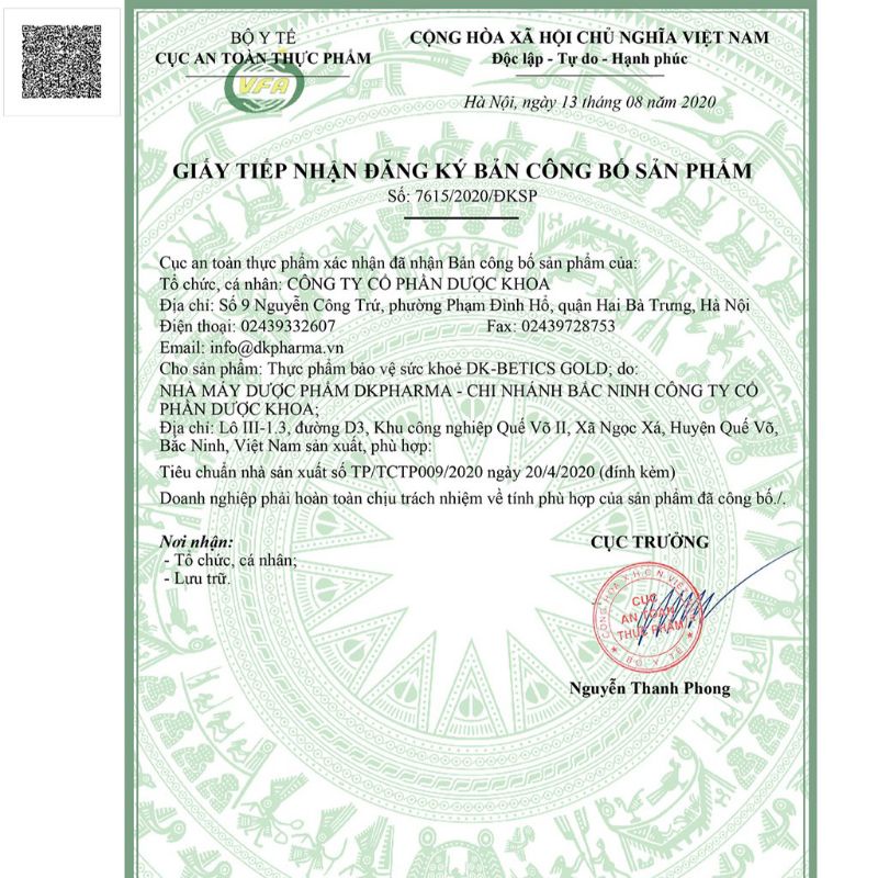 Viên tiểu đường Dk Betics