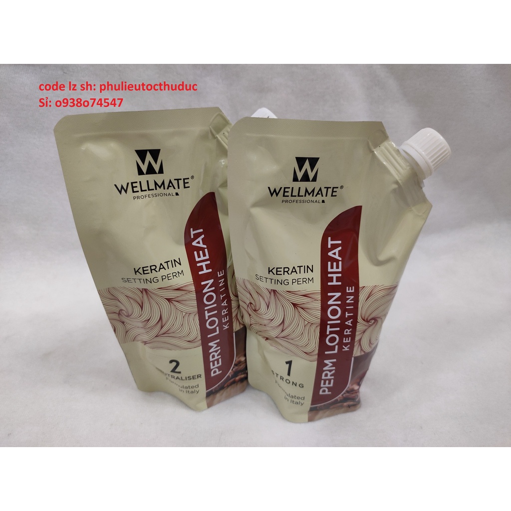 Cặp uốn nóng Wellmate Collagen Cafe Dạng túi 500ml