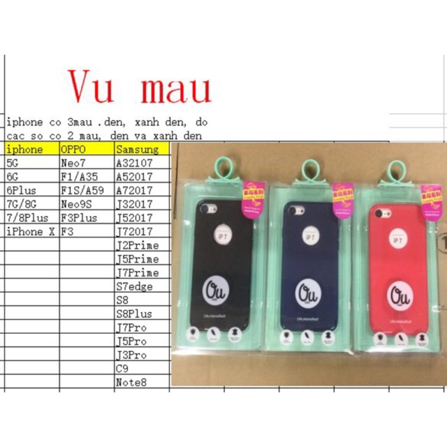 Ốp vu mầu 6plus