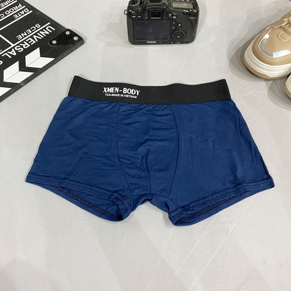 Quần Lót Nam Sịp Đùi Chất Cotton Cao Cấp Co Giãn Thoáng Mát Cạp Và Màu Ngẫu Nhiên