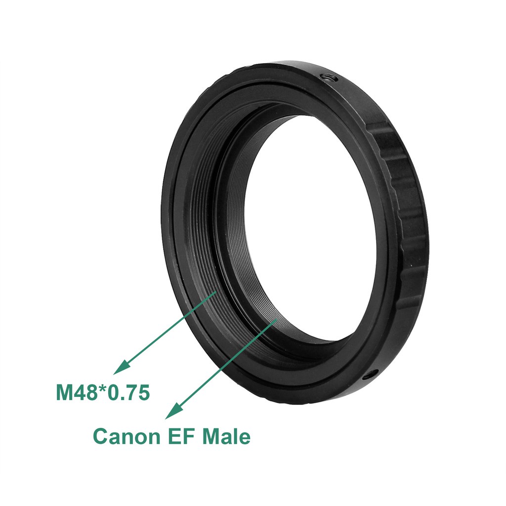 SVBONY SV195 T-Ring,Wide 48mm T-Ring for Canon EOS Cameras Telescope Photography