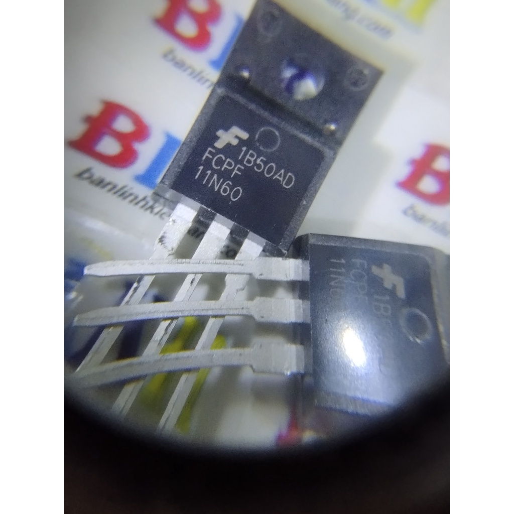 IC Mosfet kênh N FCPF11N60 11N60 TO-220F chính hãng FAIRCHILD