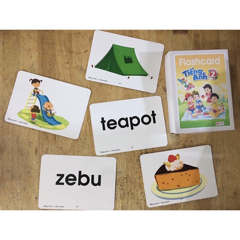 FLASH CARD LỚP 2 MỚI NHẤT theo sách của BGD NĂM 2021
