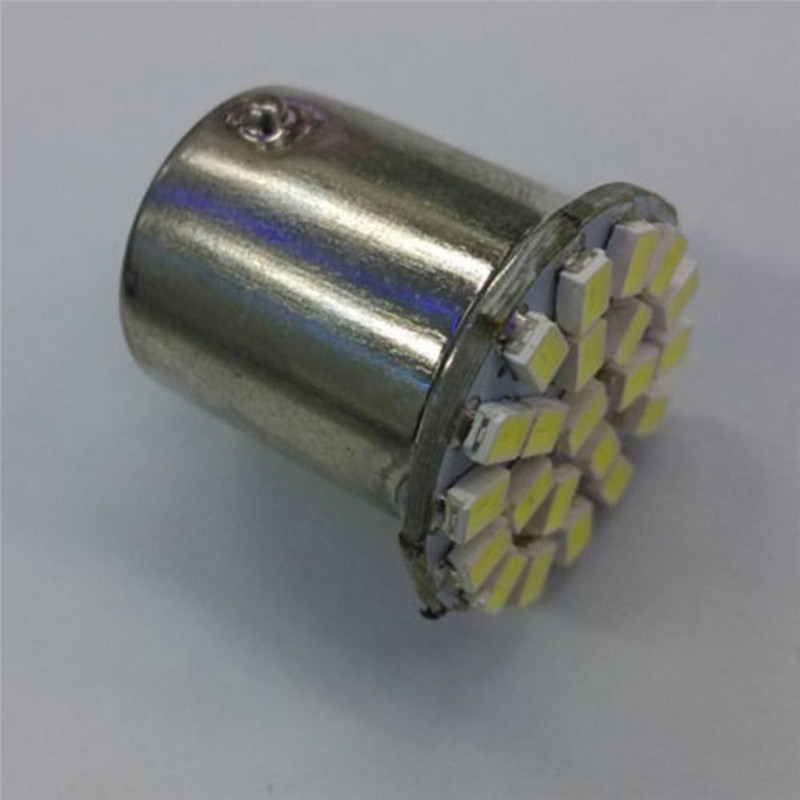 Đèn Led Tín Hiệu Rẽ Cho Xe Hơi 1156 1206 Smd P21W 22-Smd