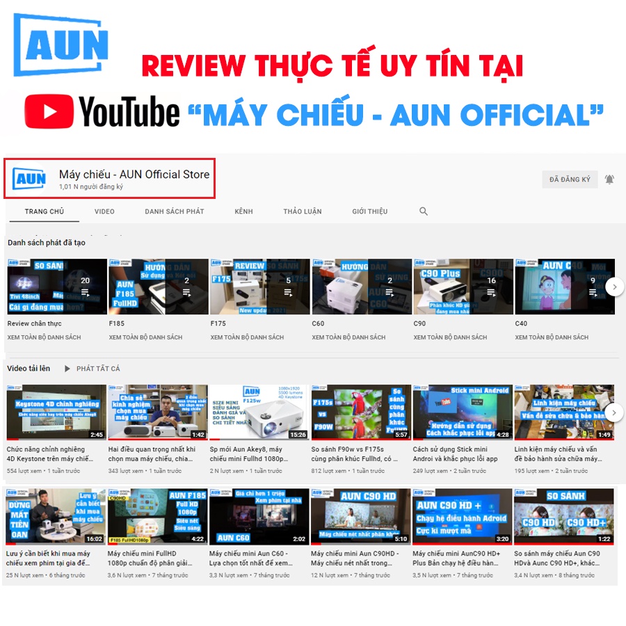 Máy chiếu mini Fullhd 1080p- AUN F90w- Phân giải thực chuẩn 1080p, độ sáng cao 4200 lumen, xem phim, chiếu phòng họp nhỏ