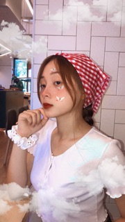 Khăn bandana kẻ Gingham