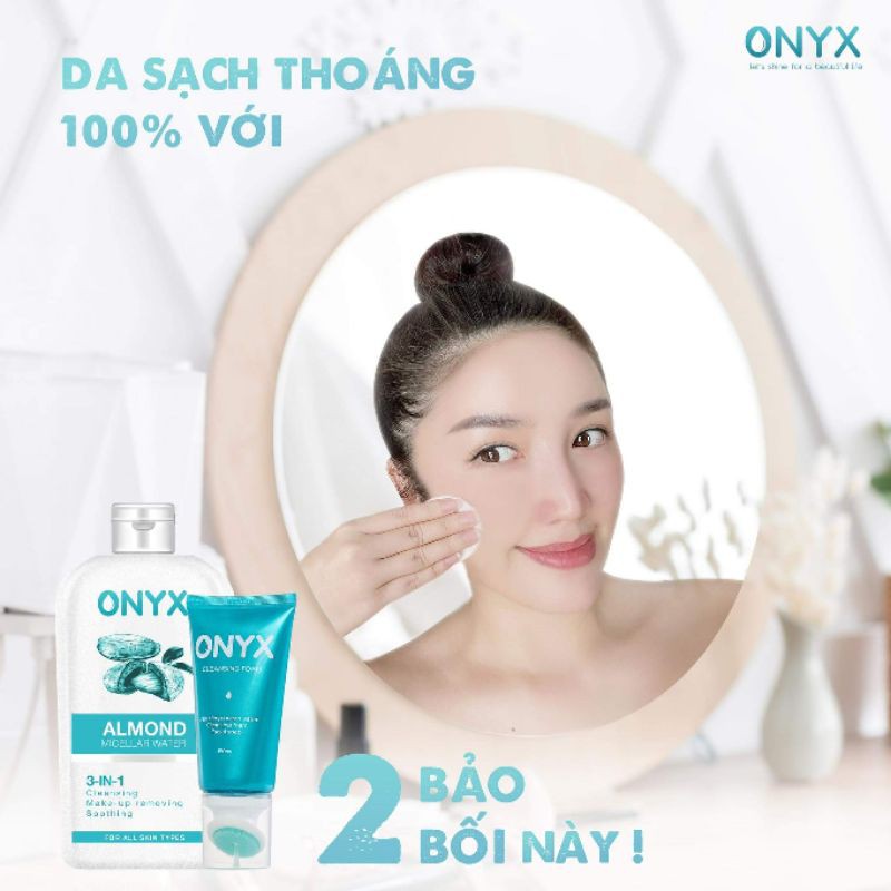 Sữa rửa mặt, Tẩy trang Bộ đôi giúp da sạch, mịn,ngăn ngừa mụn.