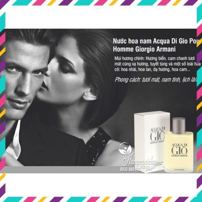 [CHÍNH HÃNG] - Nước hoa ACQUA DI GIO PM26!!!!!!!! | Thế Giới Skin Care