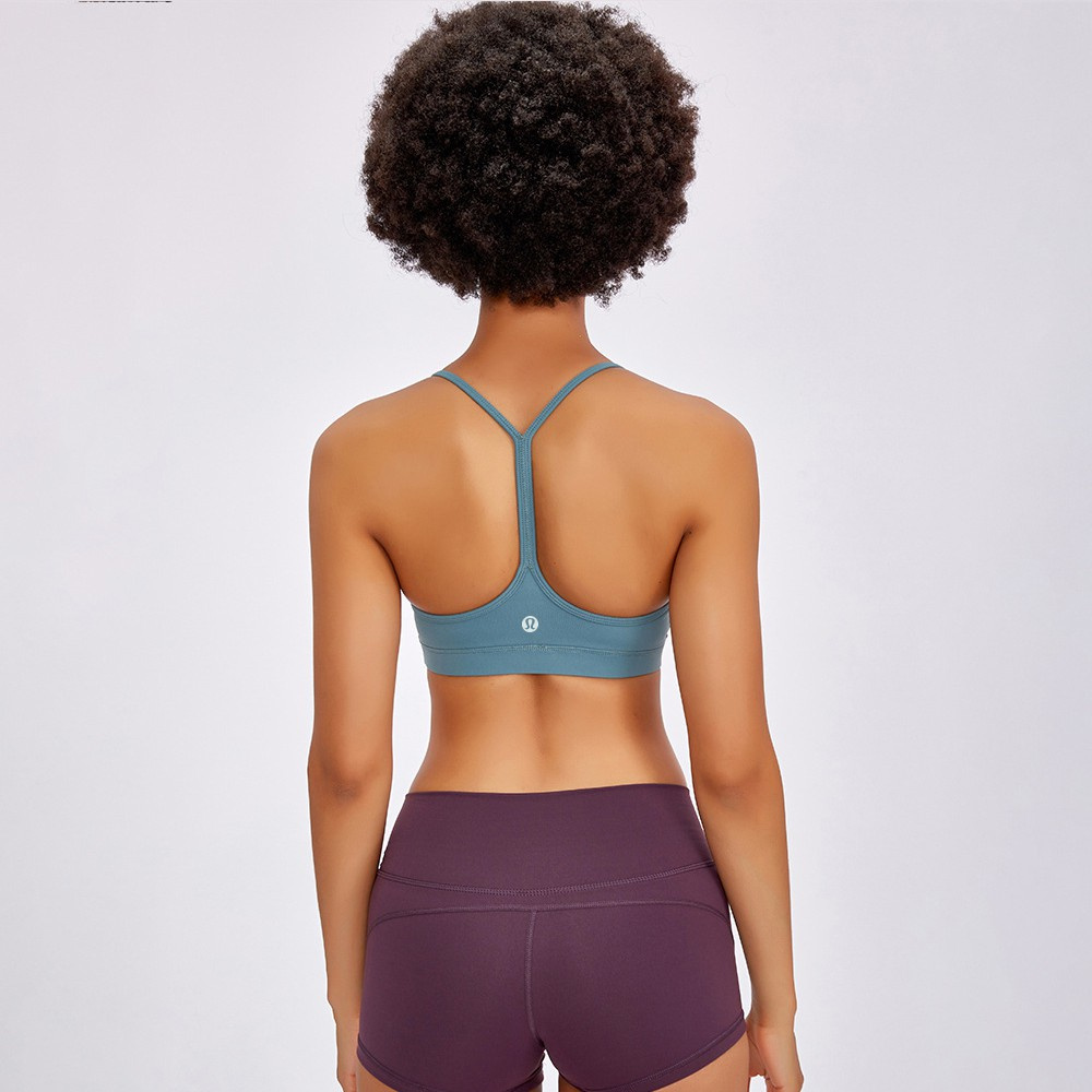 Lululemon Áo Ngực Thể Thao 5 Màu Sắc Kèm Mút Đệm 19017