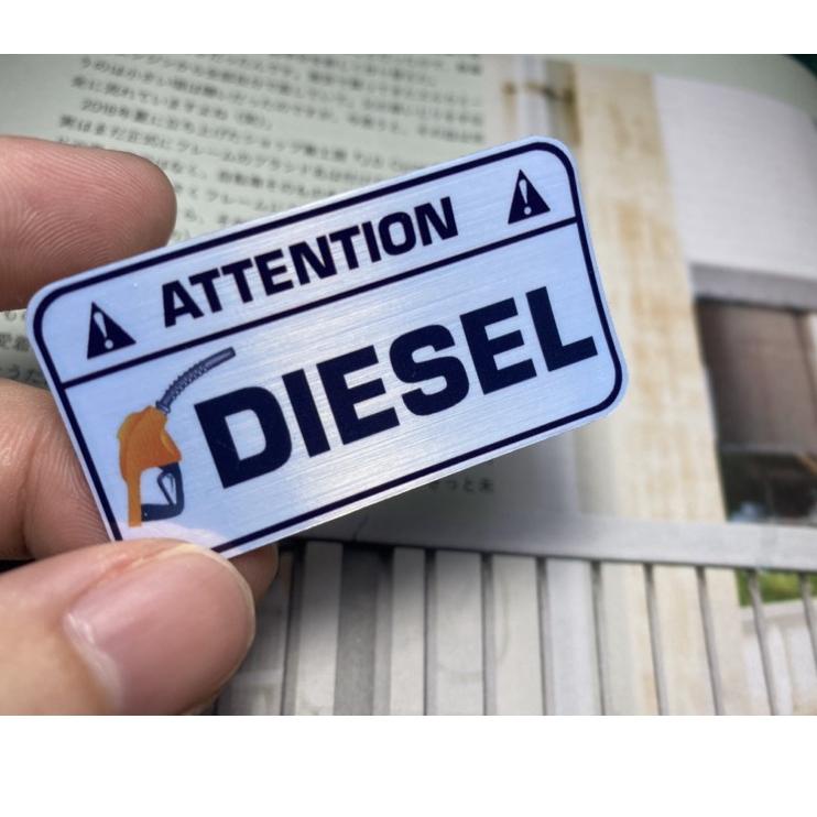 ・➠ Hình Dán Diesel Xe Hơi - Bình Xăng Ô Tô (Mới Nhất)
