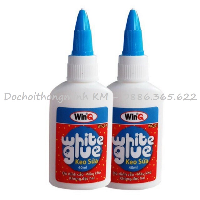 Keo sữa chất lượng cao White glue (40ml &amp; 120ml)