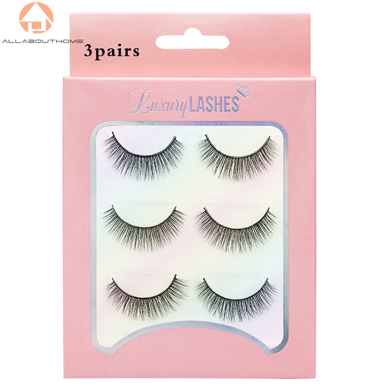 3 Cặp lông mi giả dày nhiều lớp dùng nối mi tự dính
 | BigBuy360 - bigbuy360.vn